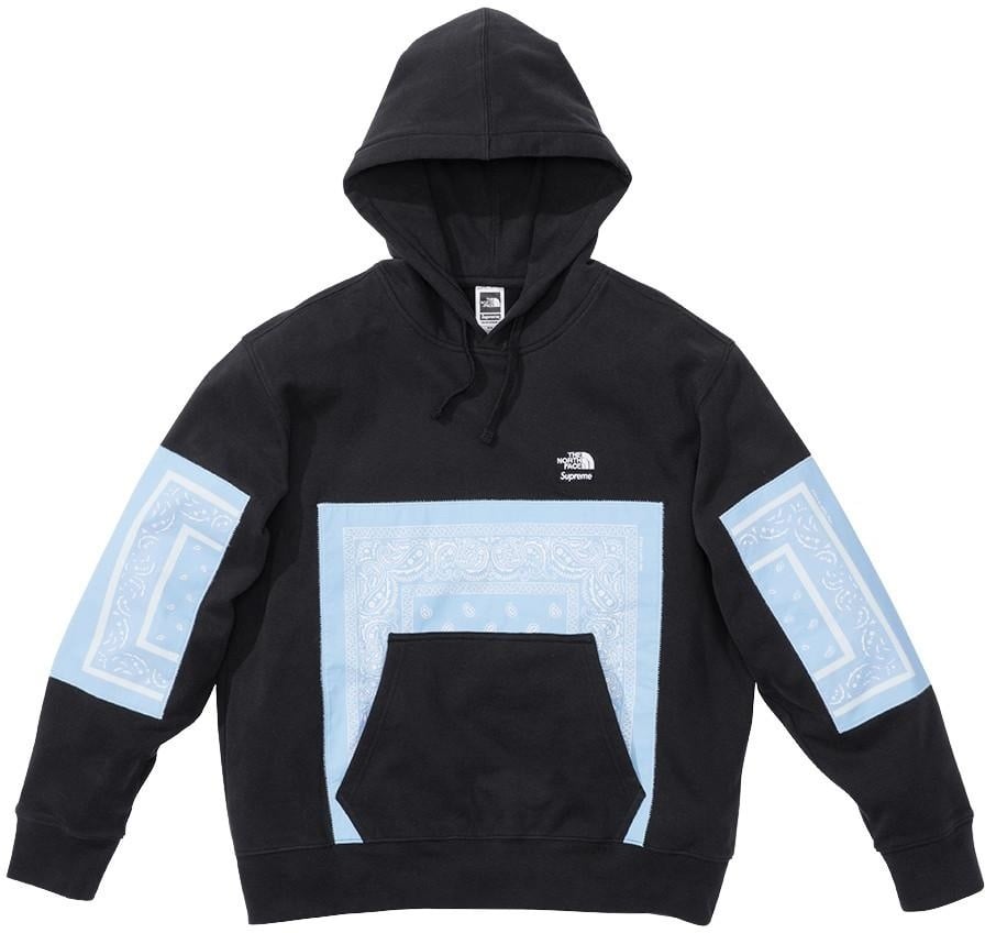 Supreme®/The North Face® Bandana Hooded Sweatshirt view 3